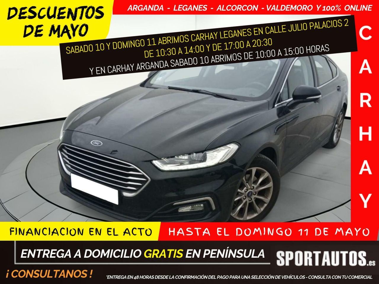 Ford mondeo 2019  de segunda mano - ford mondeo 2019 /