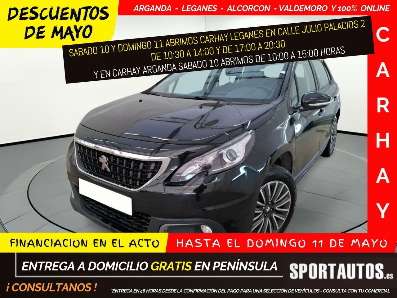Peugeot 2008 segunda mano madrid  de segunda mano en Madrid - peugeot 2008 2019 /