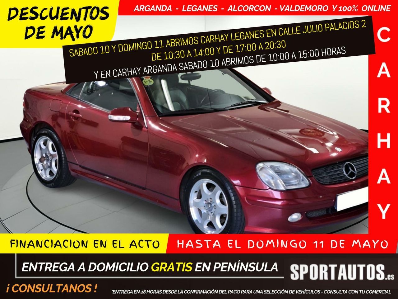 Mercedes clase slk 2014  de segunda mano - mercedes clase slk 2002 /