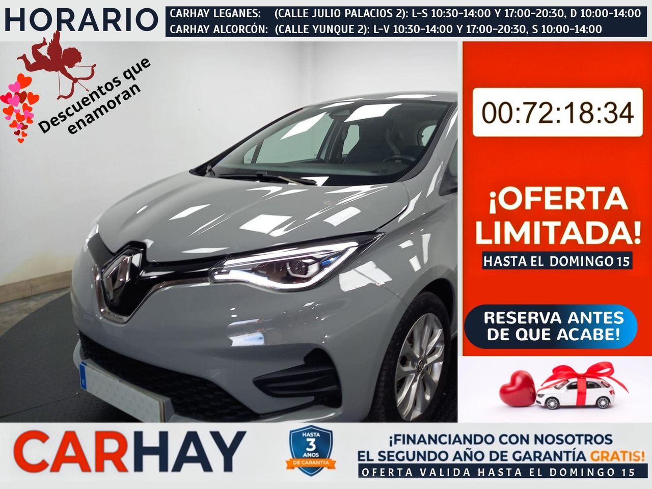 RENAULT ZOE INTENS R110 BATERÍA 50KWH