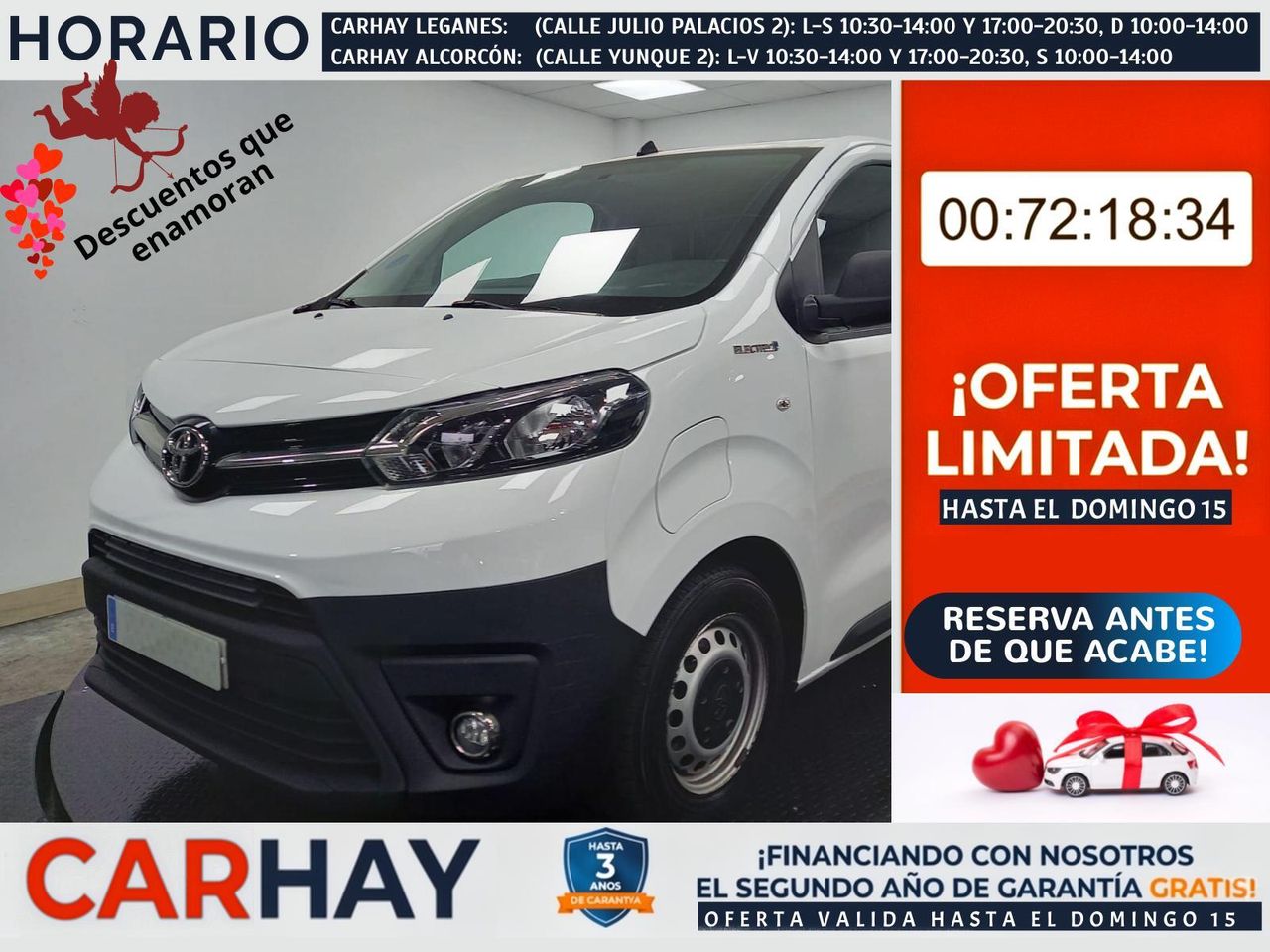 TOYOTA PROACE 75KWH GX L1