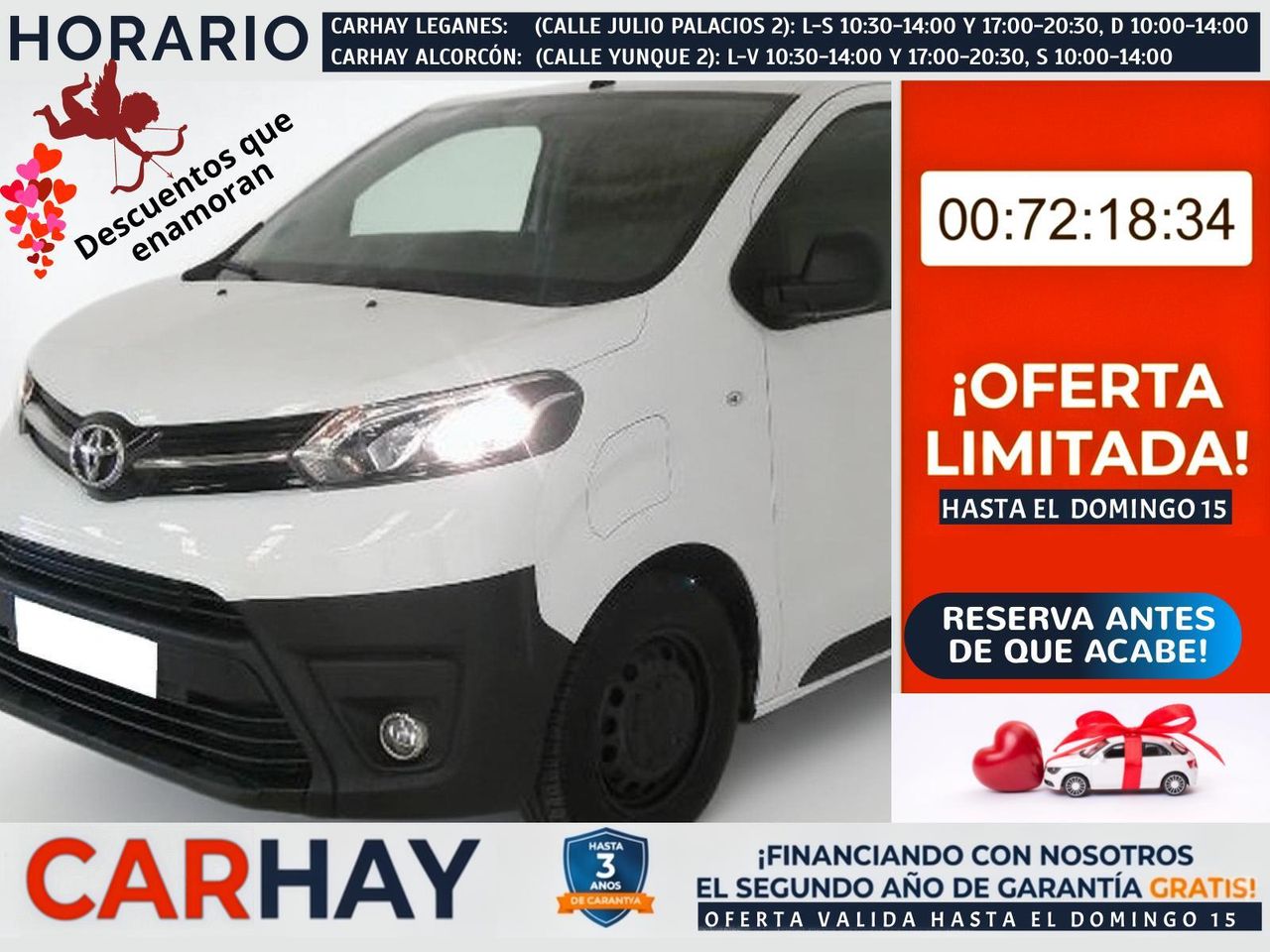 TOYOTA PROACE 75kwh GX L1