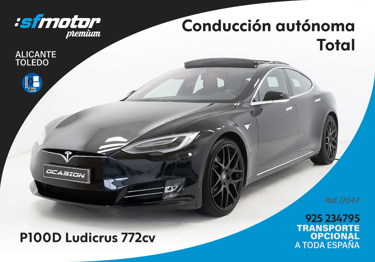 Tesla Model  S P100D 100 KWH LUDICRUS Performance  - Foto 2