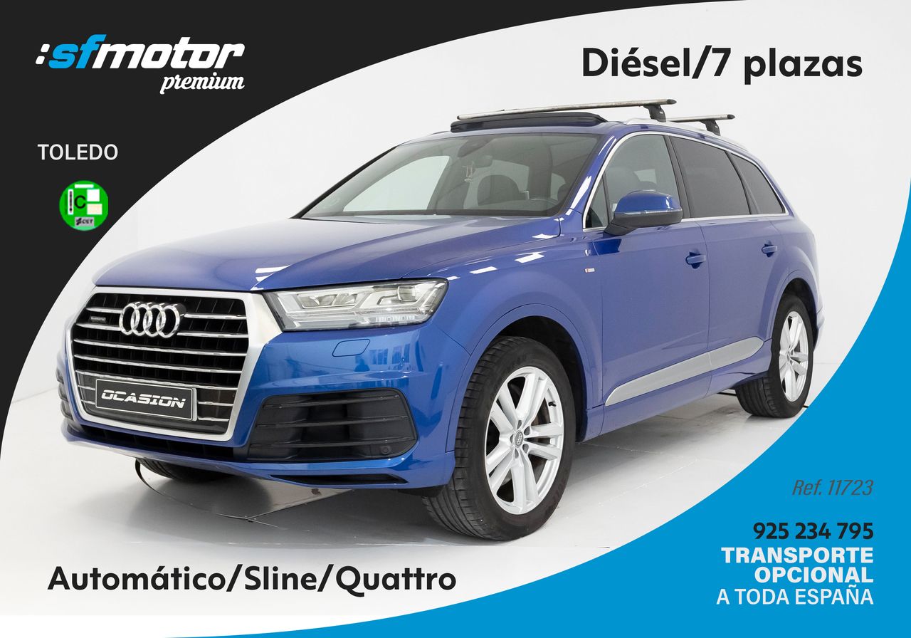 Audi Q7 3.0 TDI QUATTRO SLINE 272 cv 7 plazas  - Foto 2