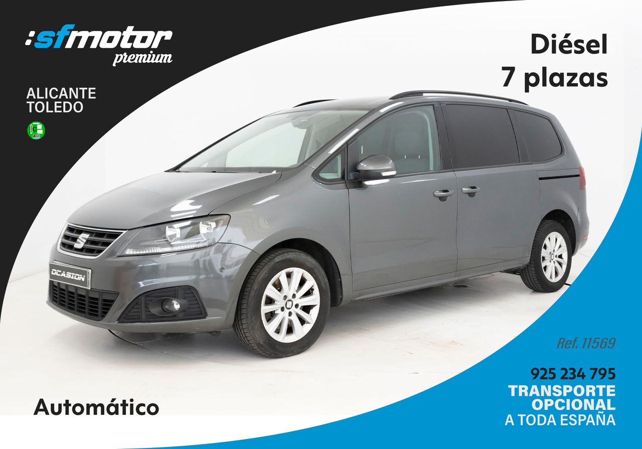 Seat Alhambra 2.0 TDI 150 cv AUTO 7 PLAZAS  - Foto 2