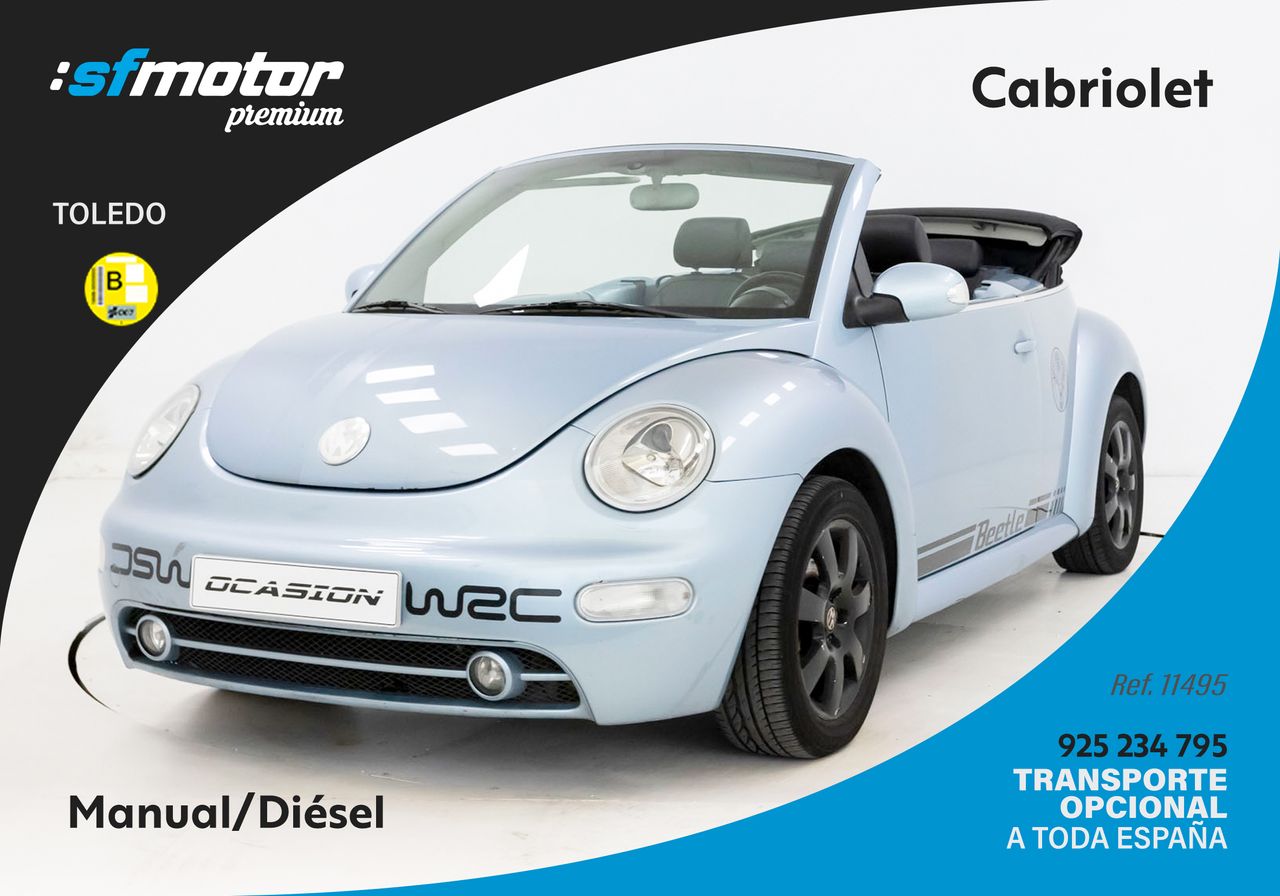 Volkswagen New Beetle CABRIOLET 1.9 TDI 100 cv  - Foto 2