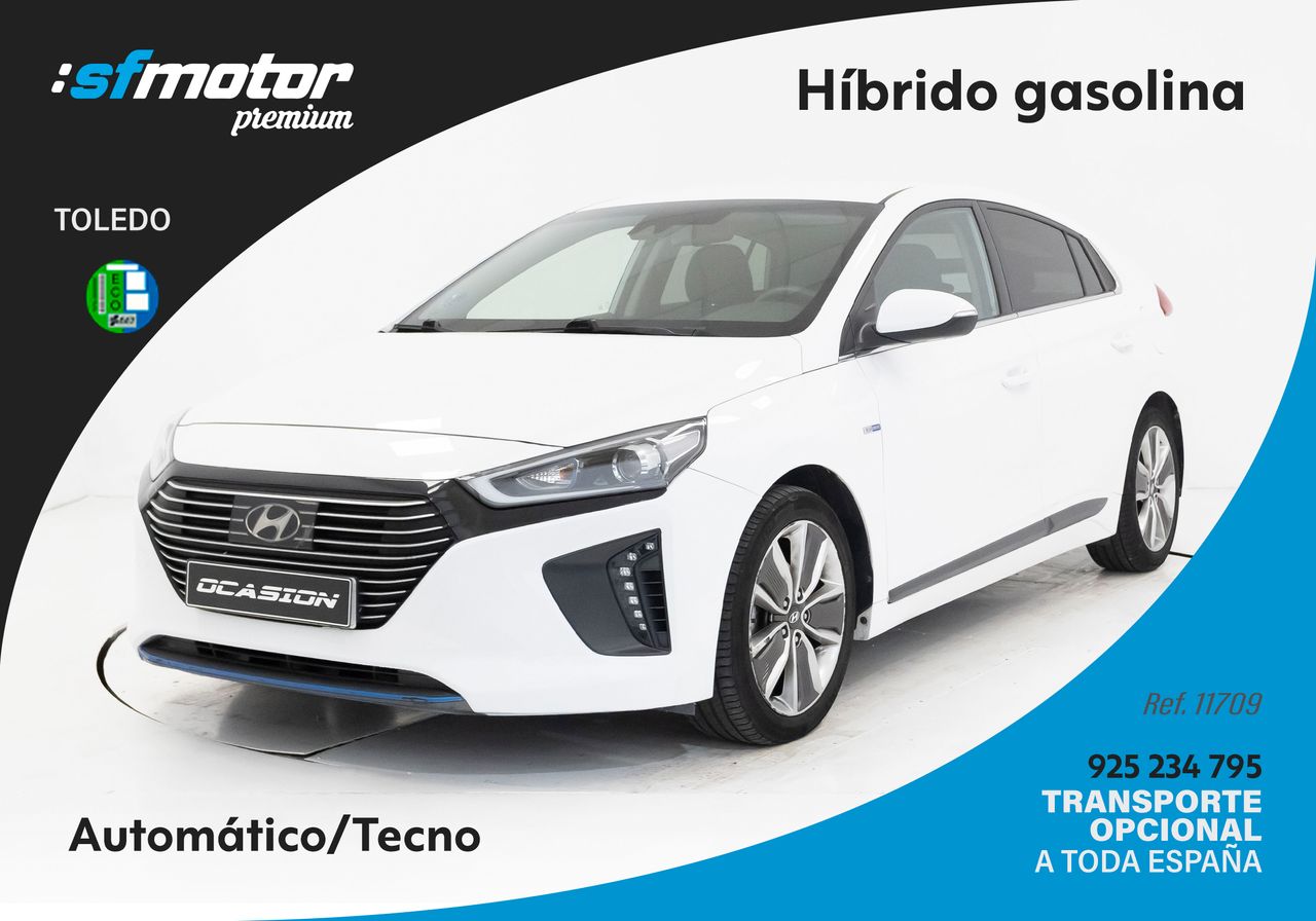 Hyundai IONIQ TECNO HYBRID 1.6 GDI 141 cv AT6 E6DT  - Foto 2