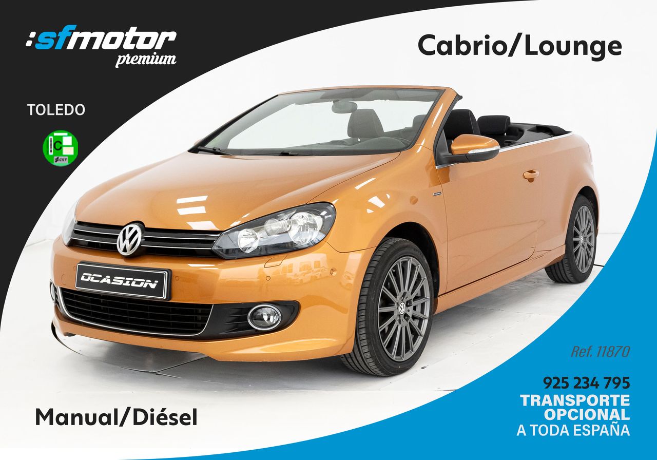 Volkswagen Golf LOUNGE CABRIO 2.0 TDI 110 cv  - Foto 2
