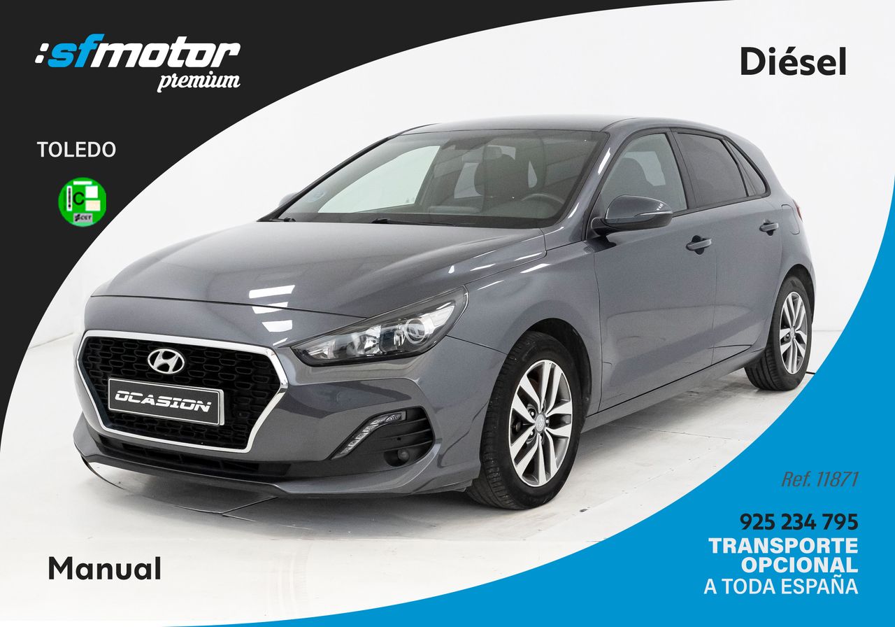 Hyundai i30 KLASS 1.6 CRDI 95 cv MT6 E6DT  - Foto 2