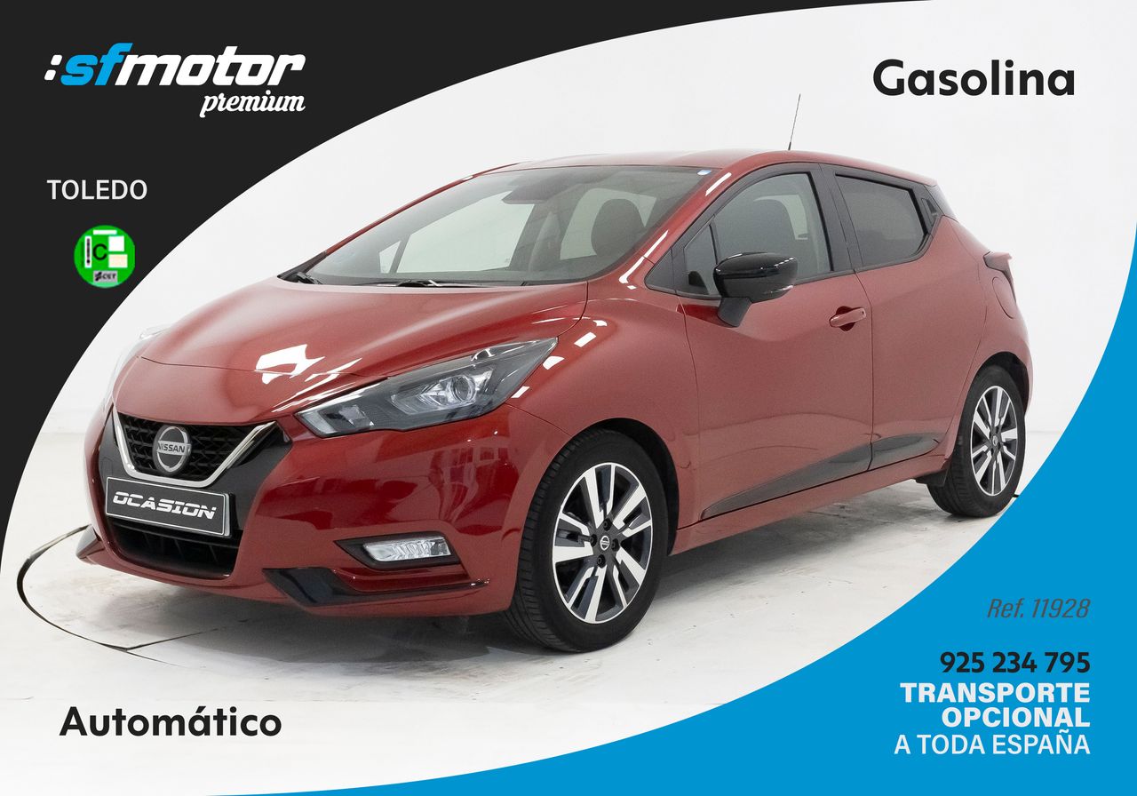 Nissan Micra 1.0 IG-T 92  cv AUTO N-DESIGN BLACK  - Foto 2