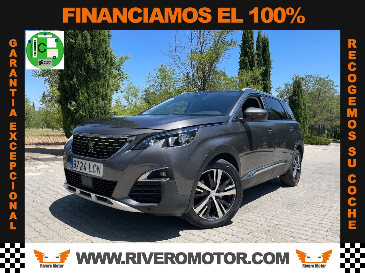 Ds 3 15 hdi 130cv  de segunda mano - peugeot 5008 2019 /