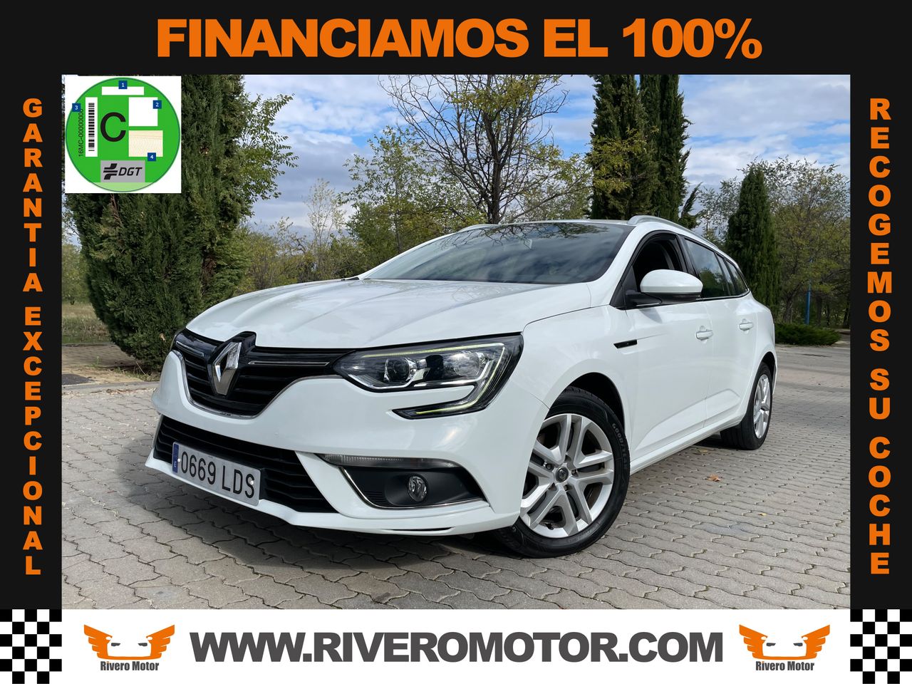 Renault megane sensores aparcamiento  de segunda mano - renault megane 2020 /