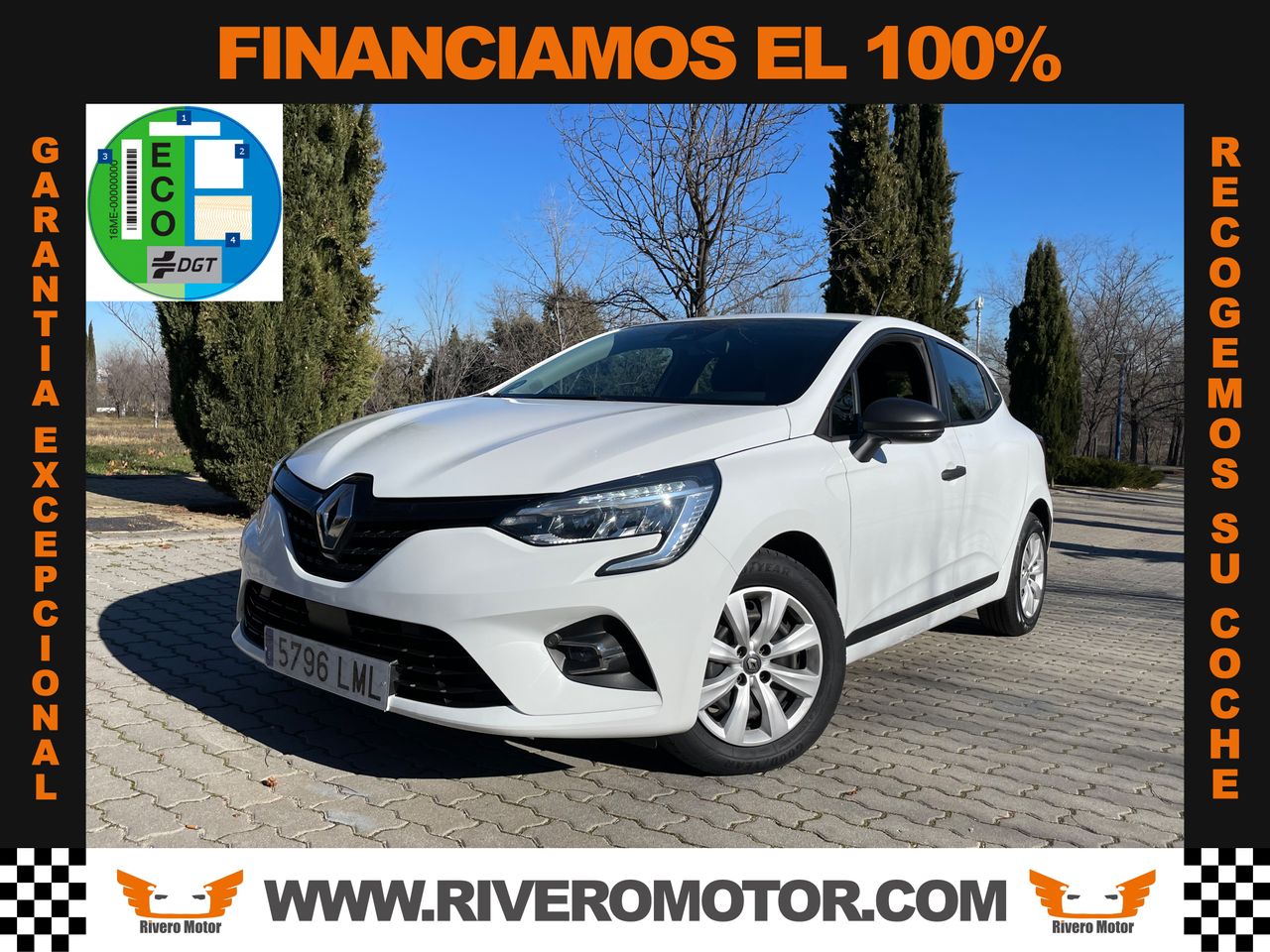 Renault clio 2021 led plazas delanteras  de segunda mano - renault clio 2021 /