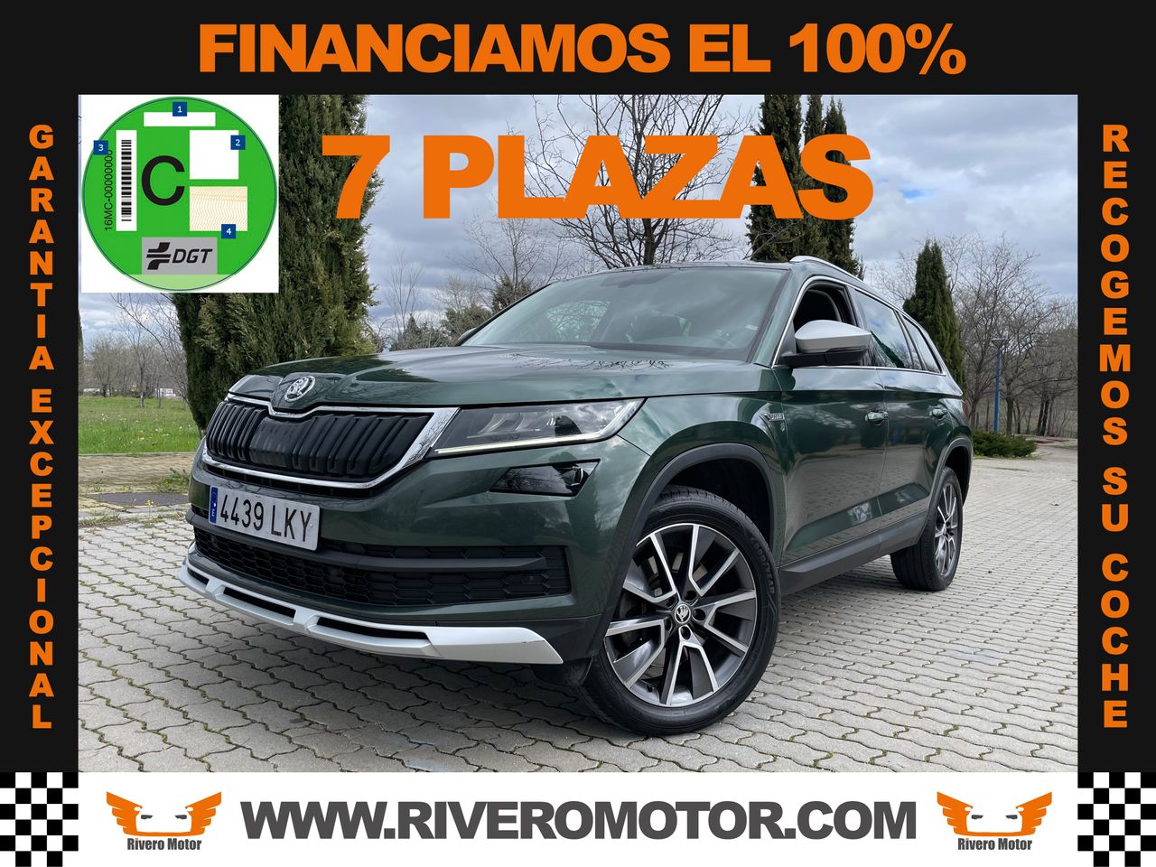 Remolques moto  de segunda mano - skoda kodiaq 2020 /
