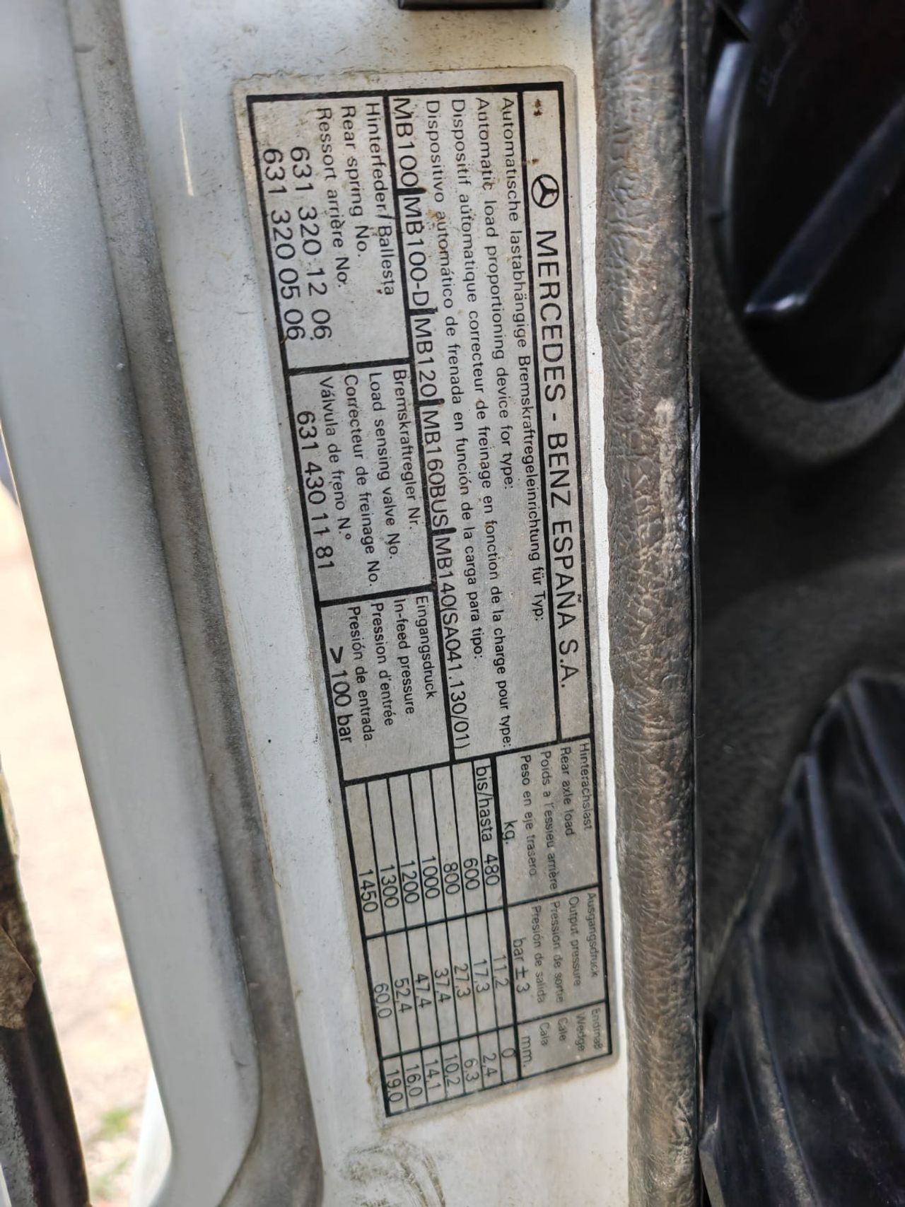 Mercedes 100D ES UNA MB 120  Homologada para 9 plazas.....OFERTA AUTOMOBILE`25  ANTES 12900€|||||||||| - Foto 39