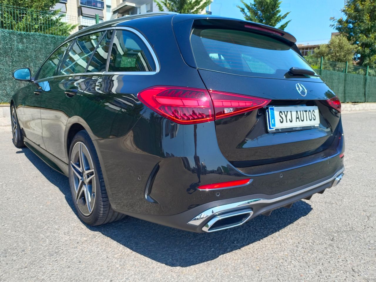 Mercedes Clase C 220d 9-TRONIC AMG LINE PREMIUM PLUS SUPER OFERTA HASTA FINAL DE MES ANTES 39900€ - Foto 13