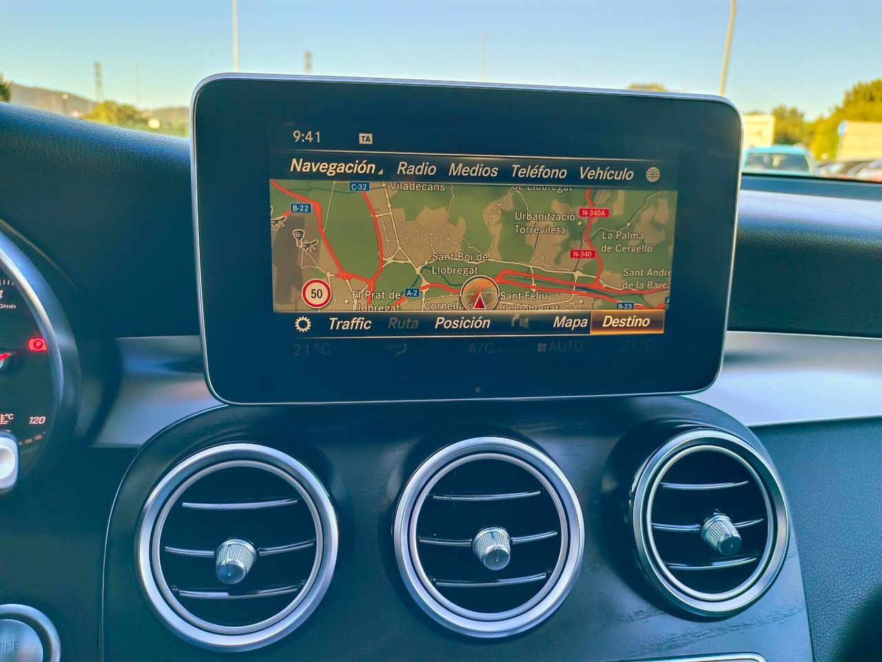 Mercedes Clase GLC 250 4MATIC  211cv. AMG LINE- TECHO - Foto 7