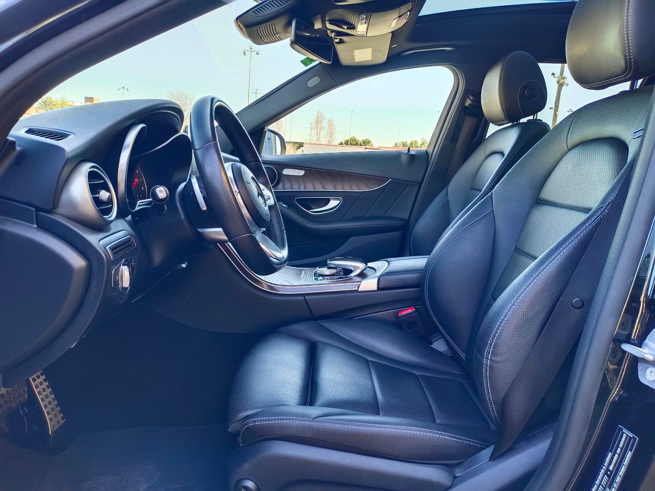 Mercedes Clase C C180 9G-TRONIC AMG LINE 156cv - Foto 6