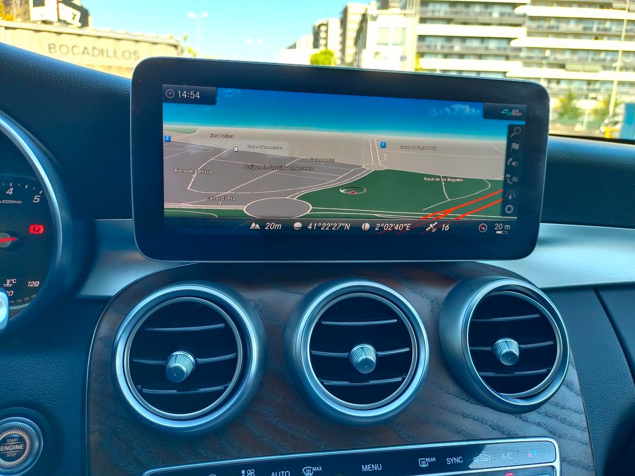 Mercedes Clase C C180 9G-TRONIC AMG LINE 156cv - Foto 10