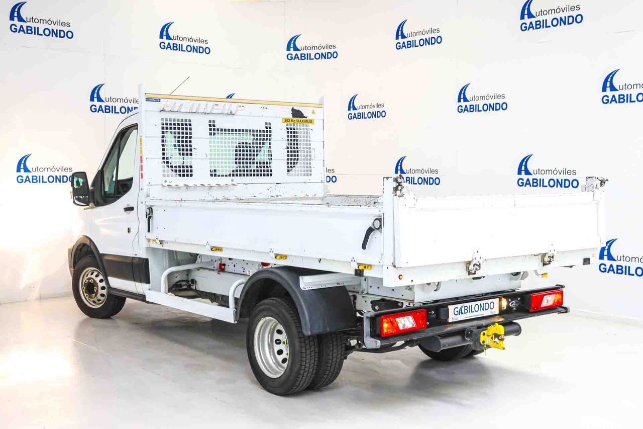 Ford Transit 2.0TDCI Chasis Cabina L2 *Caja abierta* *Basculante* *Sólo 39000kms** - Foto 10