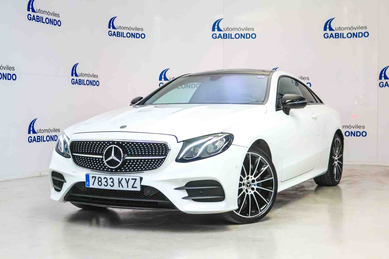 Mercedes Clase E Coupé E 220 d 4MATIC AMG Line **Techo panorámico** - Foto 9