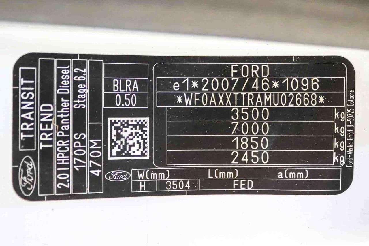 Ford Transit 2.0TDCI Chasis Cabina L2 *Caja abierta* *Basculante* *Sólo 39000kms** - Foto 7