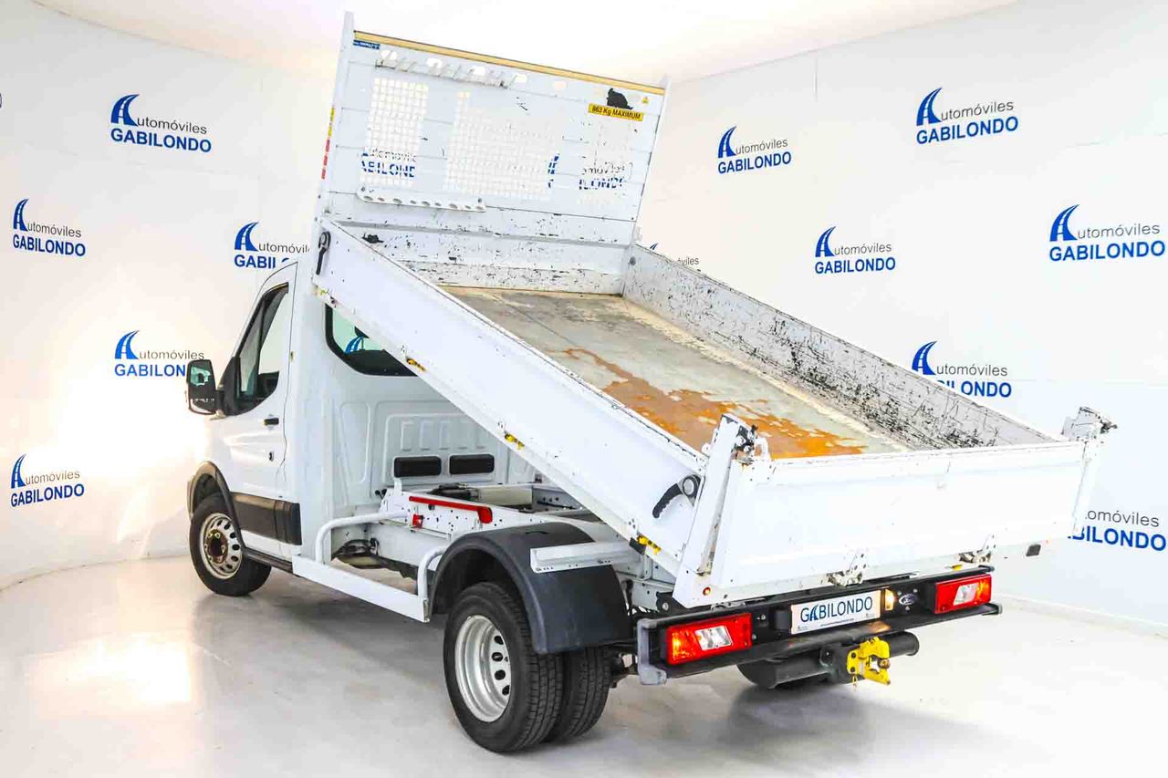 Ford Transit 2.0TDCI Chasis Cabina L2 *Caja abierta* *Basculante* *Sólo 39000kms** - Foto 14