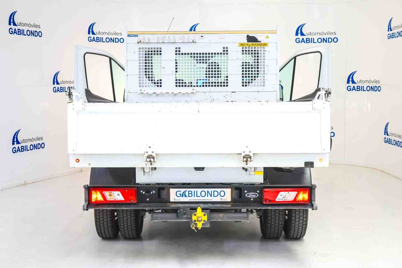 Ford Transit 2.0TDCI Chasis Cabina L2 *Caja abierta* *Basculante* *Sólo 39000kms** - Foto 17
