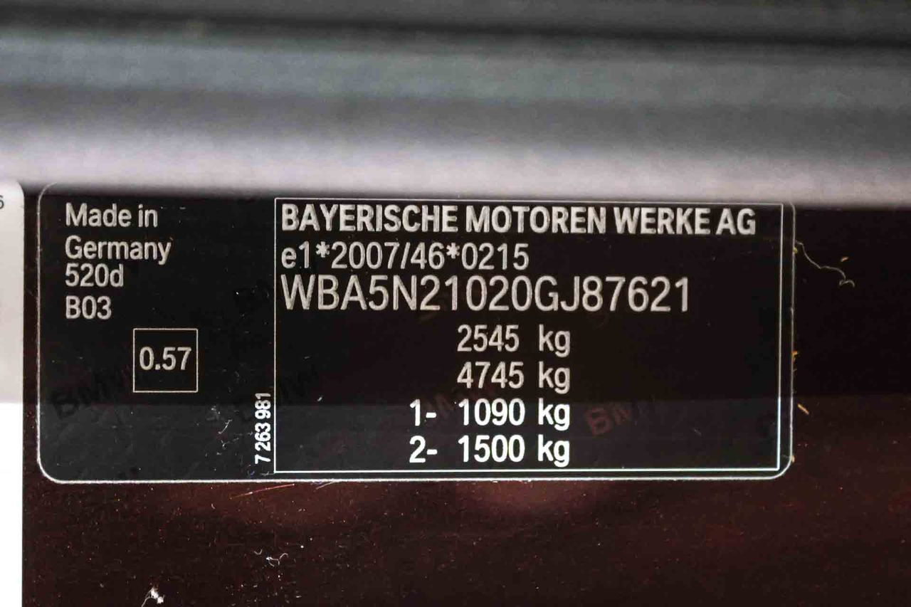 BMW Serie 5 520d Gran Turismo Auto - Foto 8