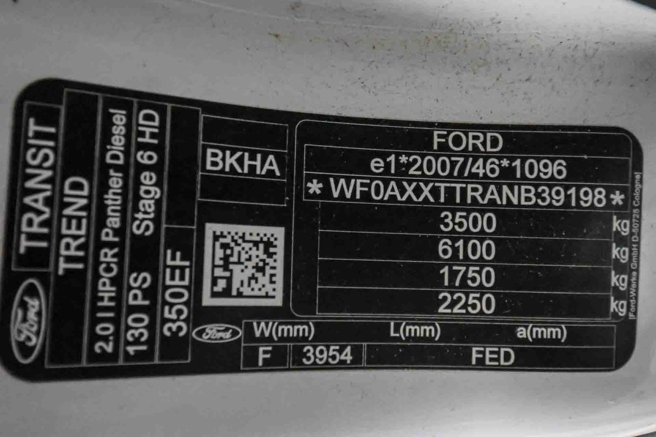 Ford Transit Chasis Cabina 3500 L4 Ecoblue **Plataforma elevadora** - Foto 8