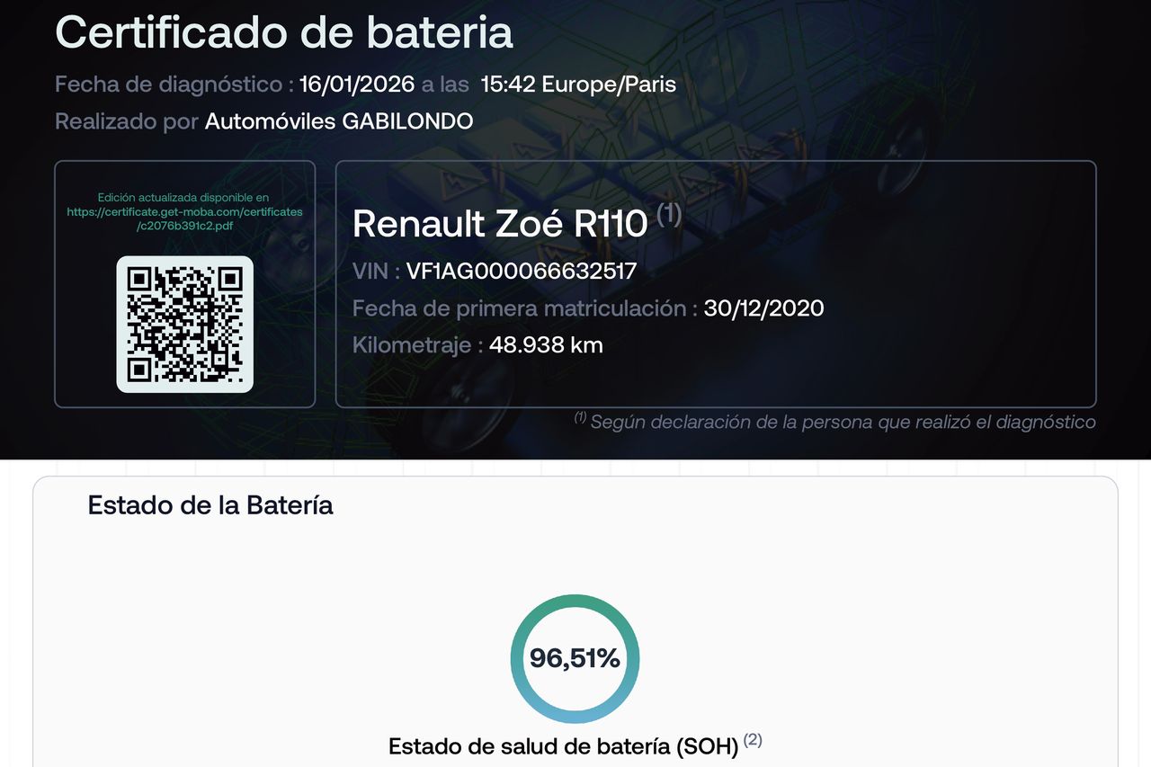Renault Zoe Business 80 kW R110 Batería 50kWh - Foto 9