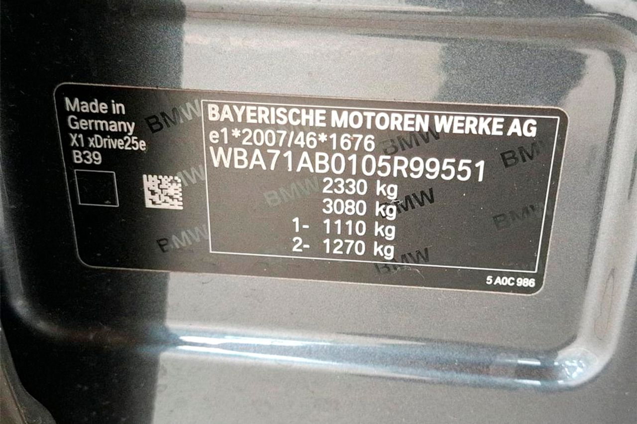 BMW X1 xDrive25e Business Design - Foto 4