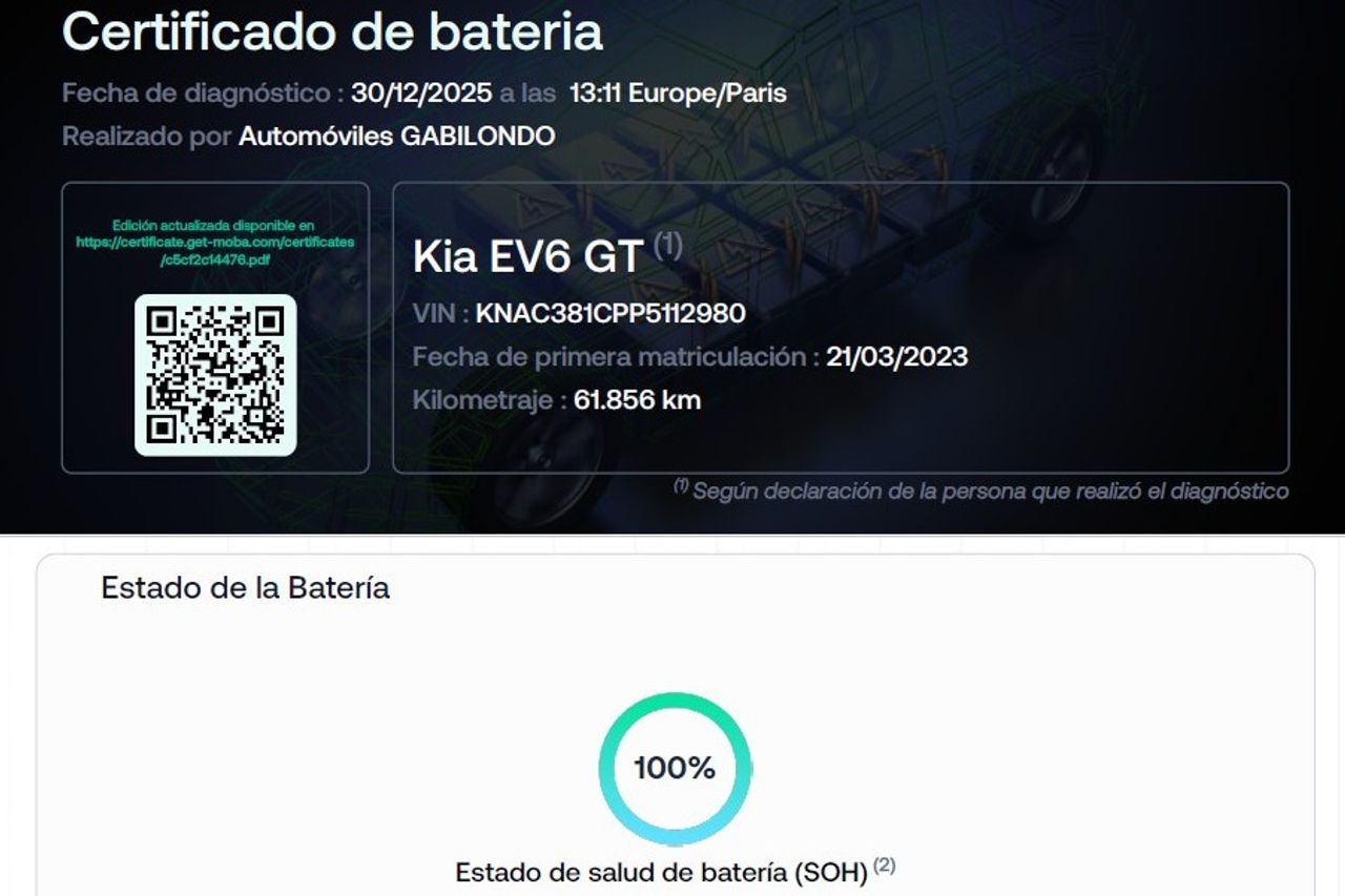 Kia EV6 GT-Line 77,4kWh 239kW AWD Long Range - Foto 9
