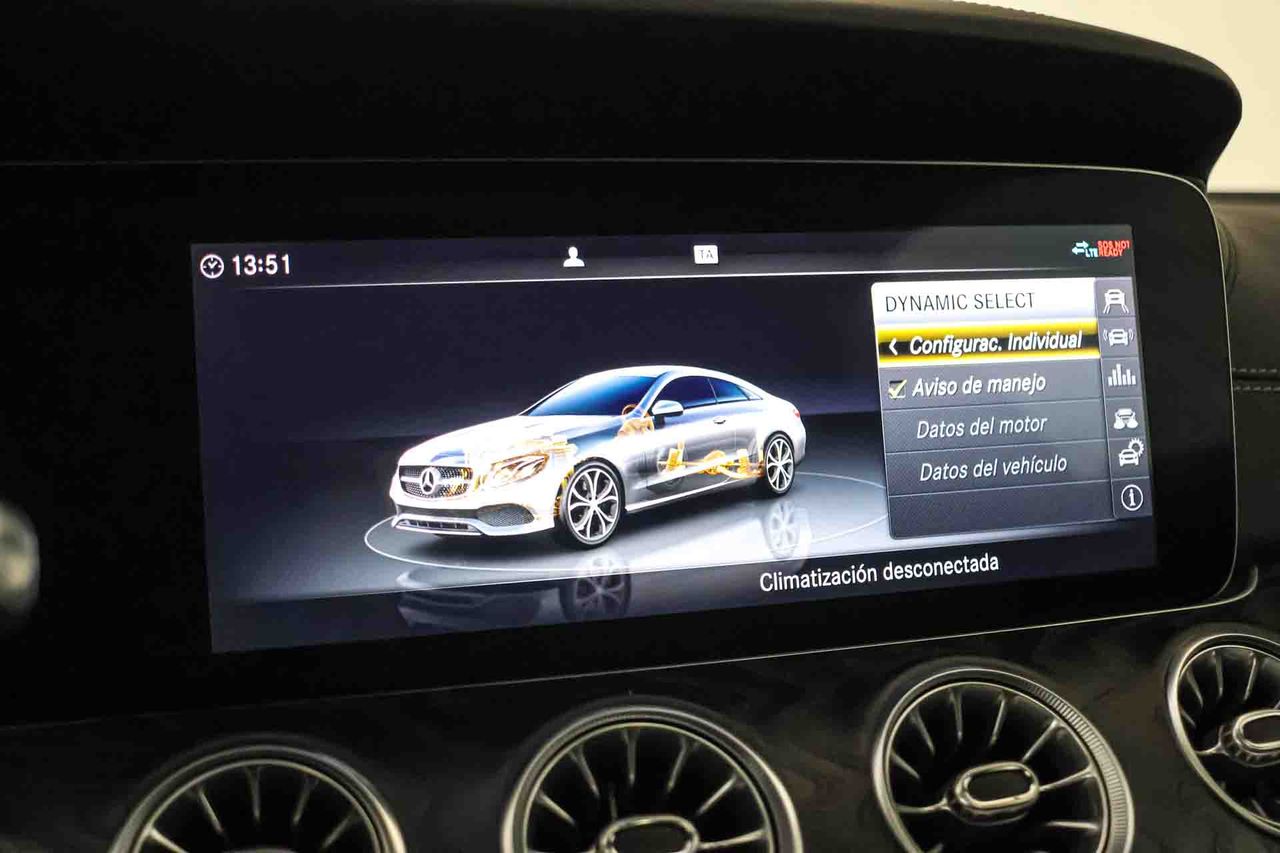 Mercedes Clase E Coupé E 220 d 4MATIC AMG Line **Techo panorámico** - Foto 61