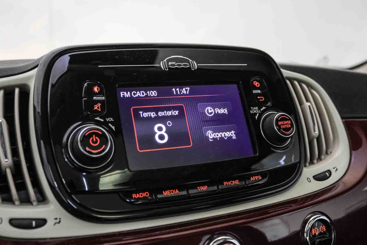 Fiat 500 Lounge 1.2 8v 51KW (69 CV) - Foto 25