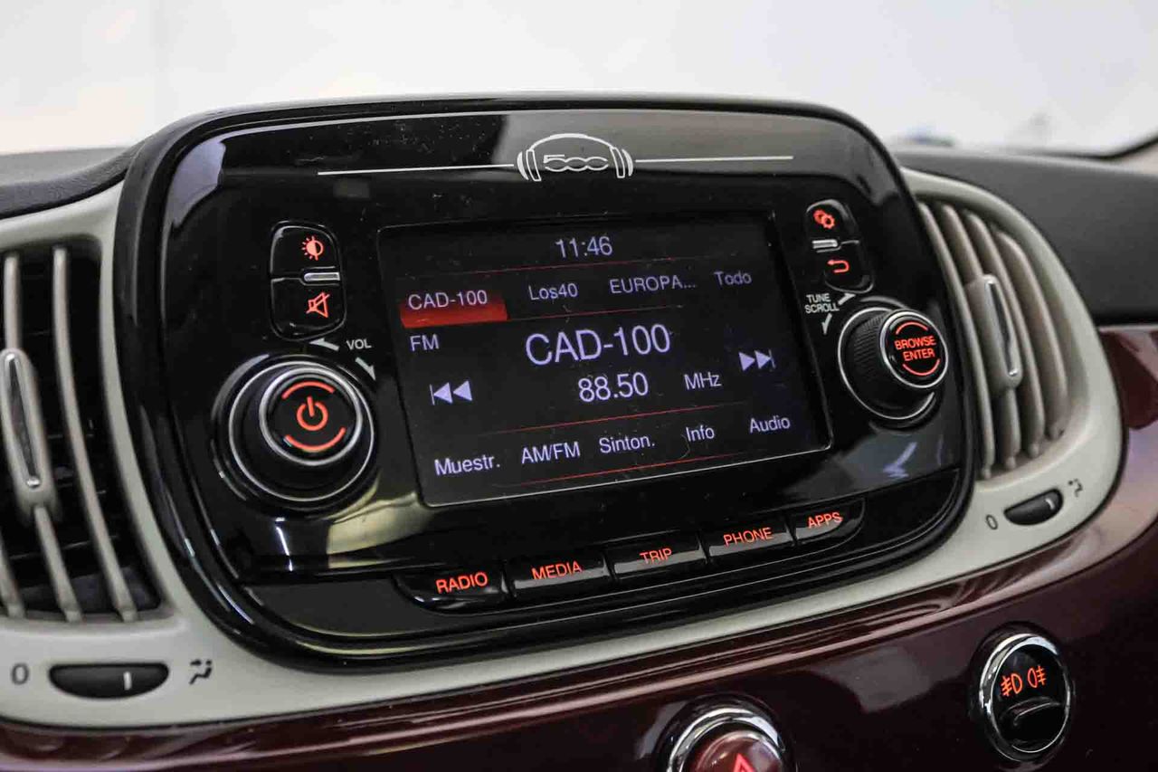 Fiat 500 Lounge 1.2 8v 51KW (69 CV) - Foto 24