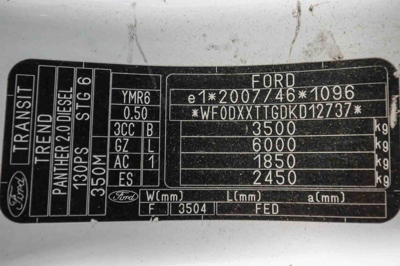 Ford Transit 2.0TDCI Chasis Cabina L2 **Caja abierta** Basculante - Foto 9