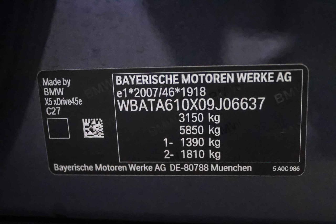 BMW X5 xDrive45e **Techo panorámico** MSport - Foto 8