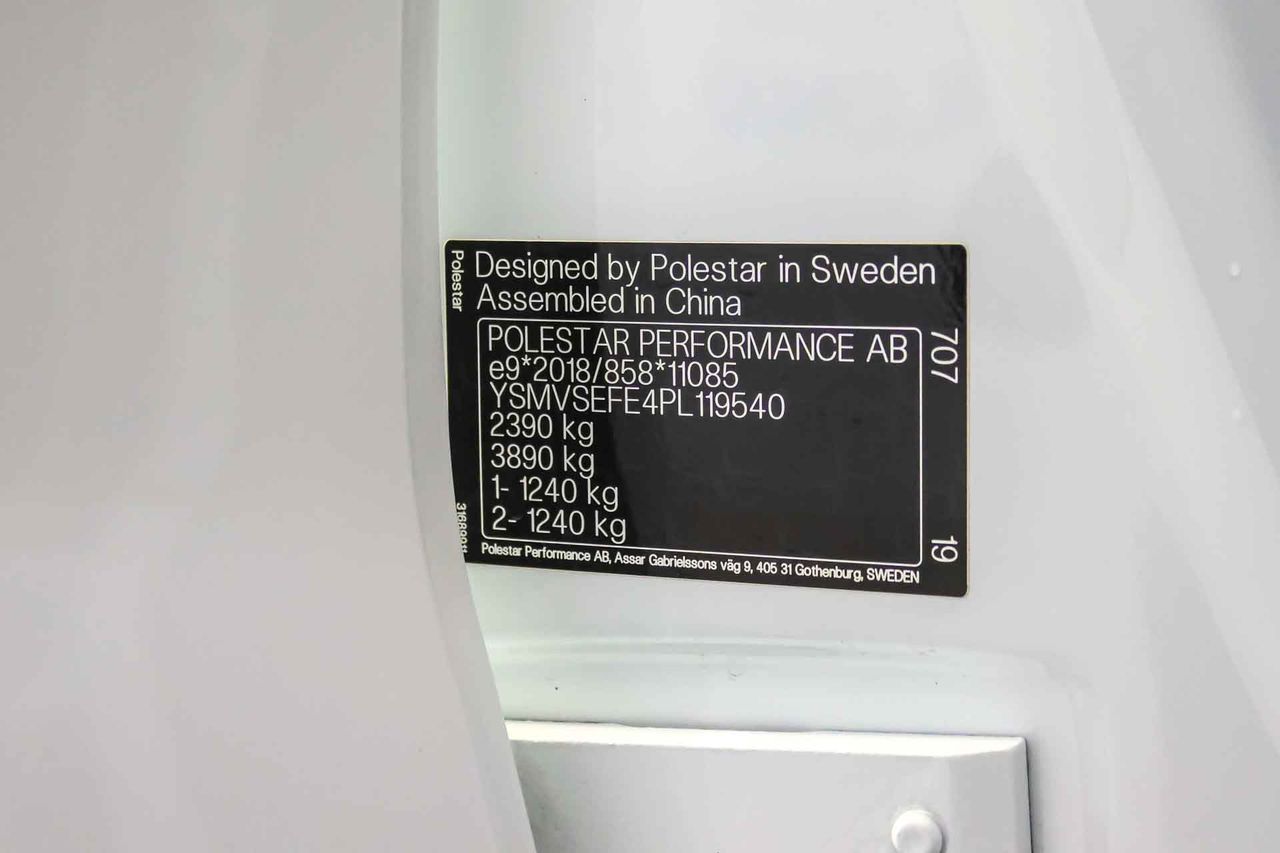 Polestar 2 Standard Range Single Motor FWD 69kWh *Techo panorámico* - Foto 8