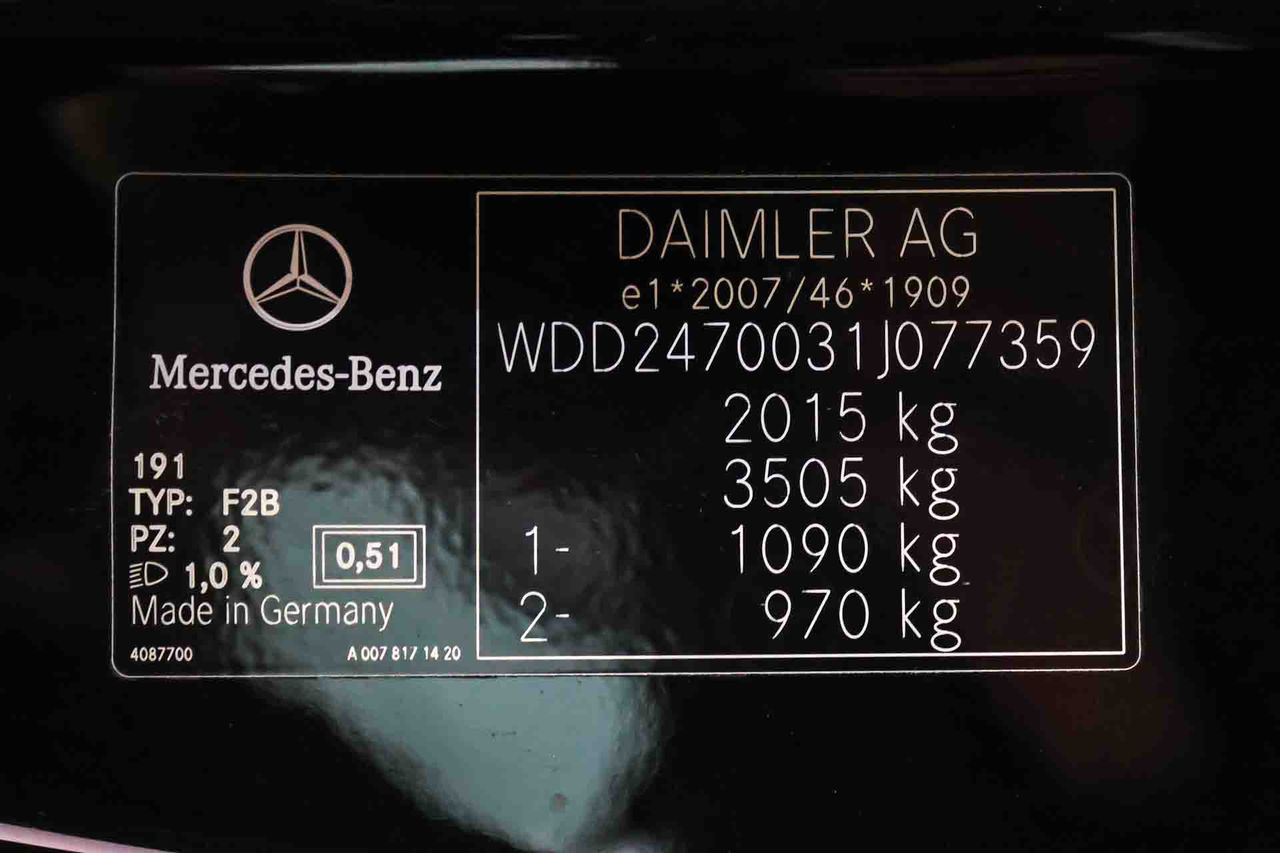 Mercedes Clase B B 180 d **Techo panorámico** - Foto 8