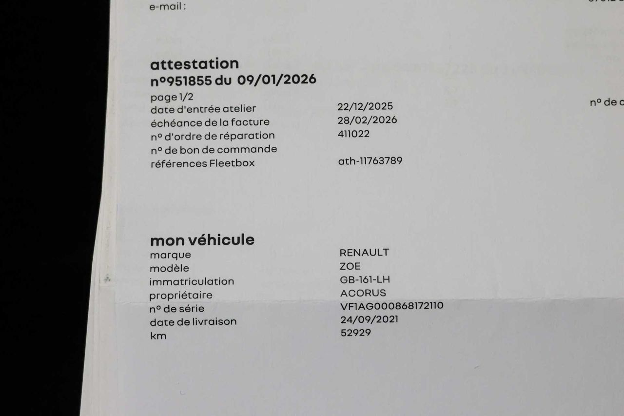 Renault Zoe Business 80 kW R110 Batería 50kWh - Foto 9