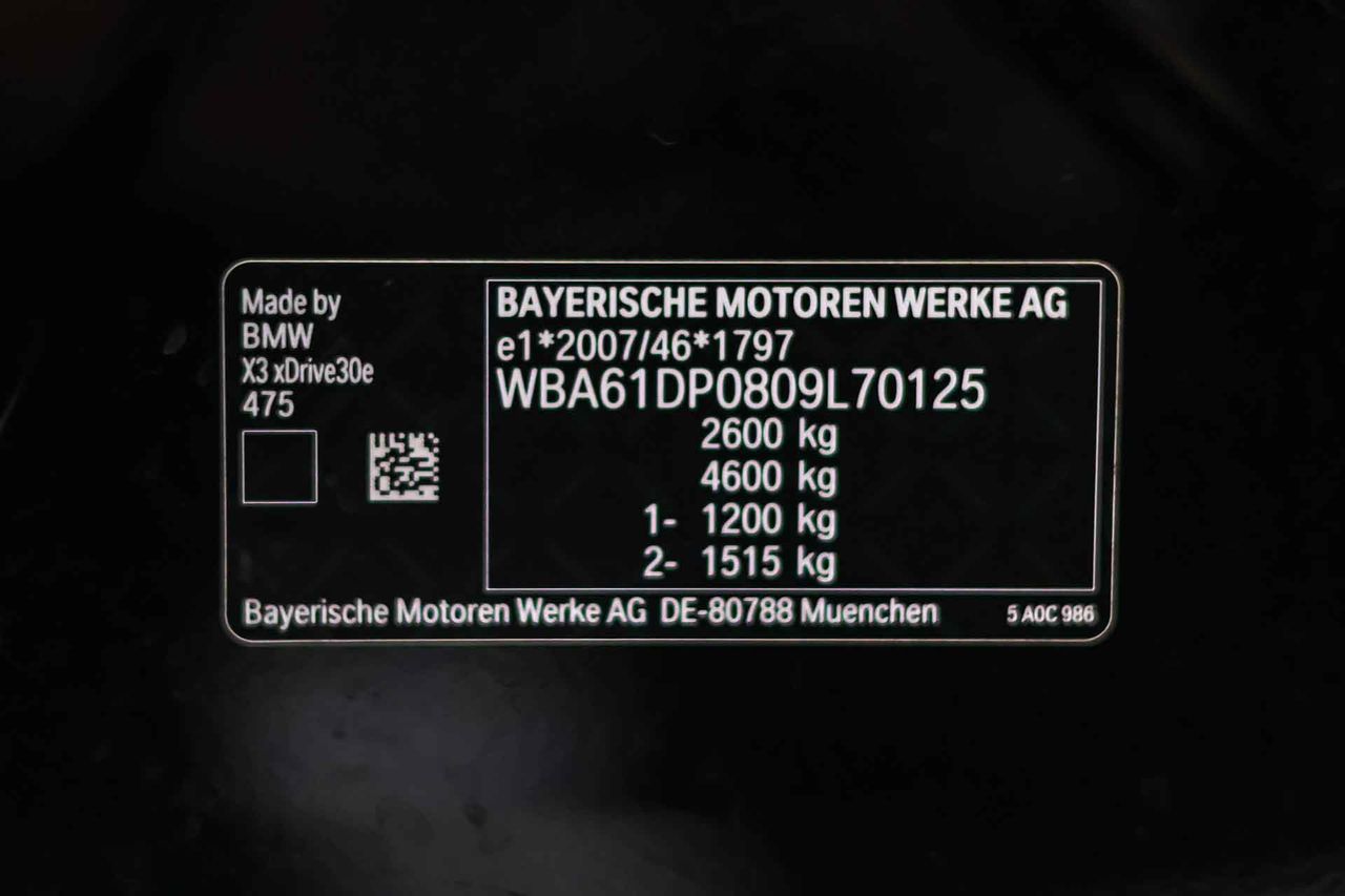 BMW X3 xDrive30e MSport **Techo panorámico** - Foto 8