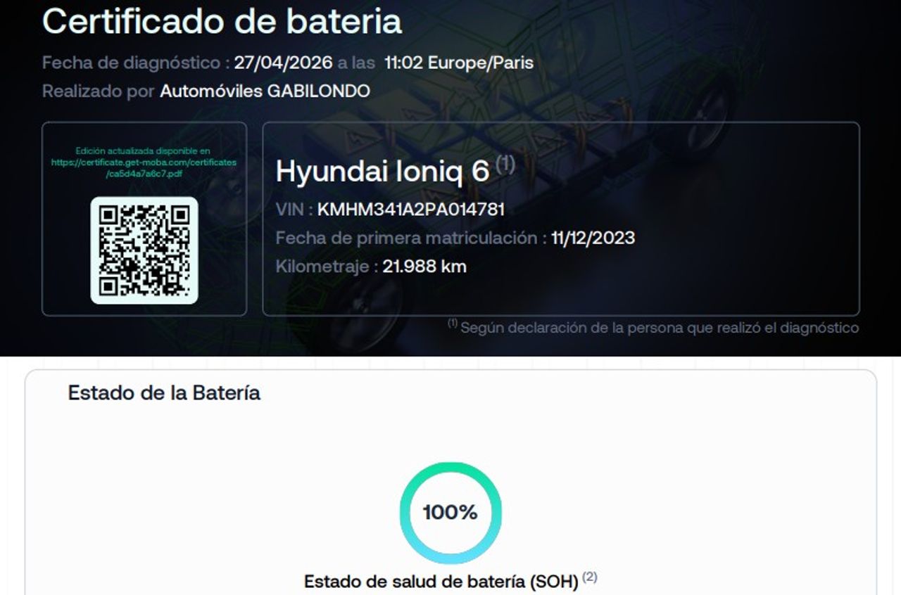 Hyundai IONIQ 6 77kWh 168kW Star RWD - Foto 11