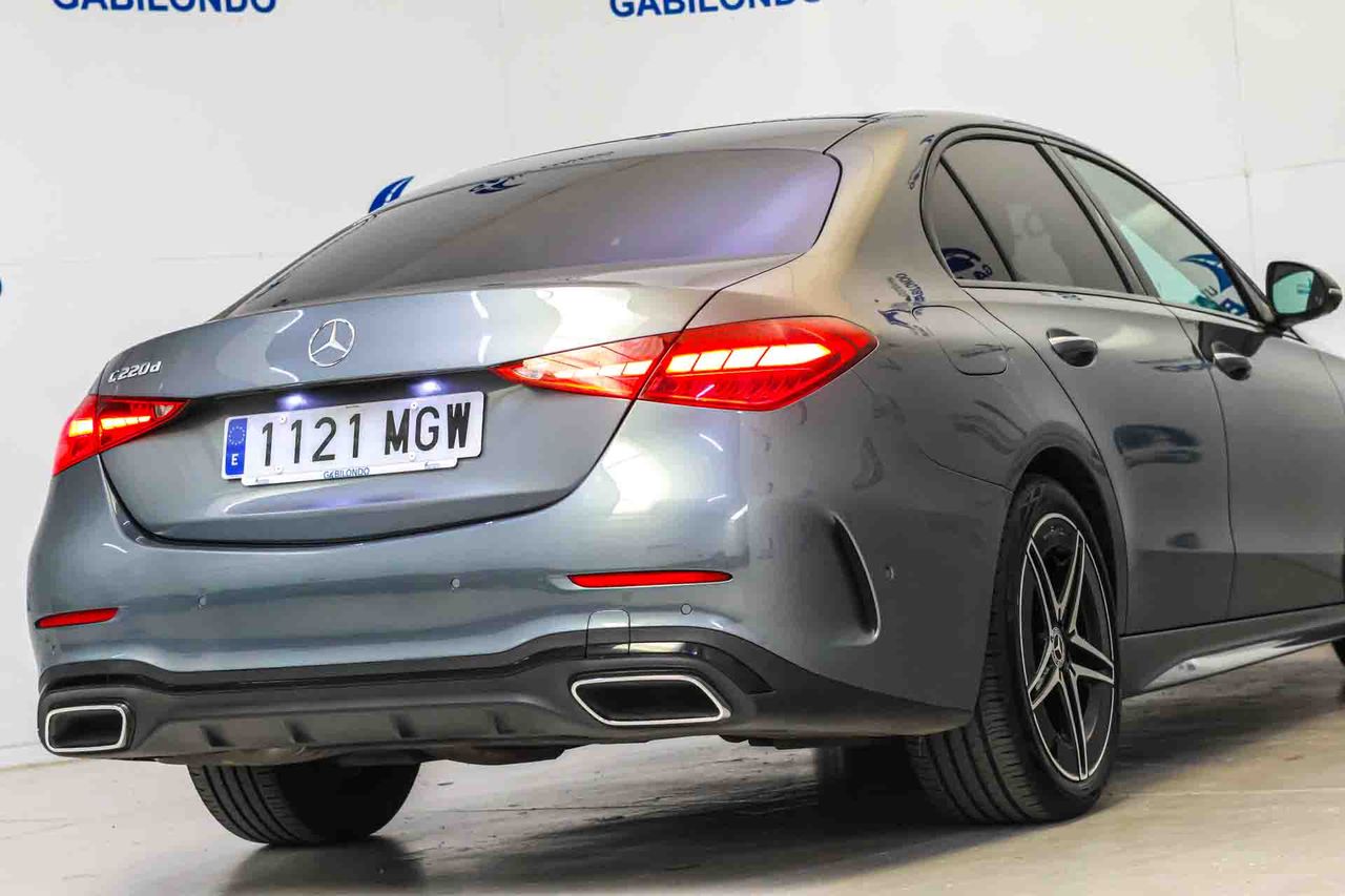 Mercedes Clase C C 220d AMG Line **Techo solar** - Foto 28