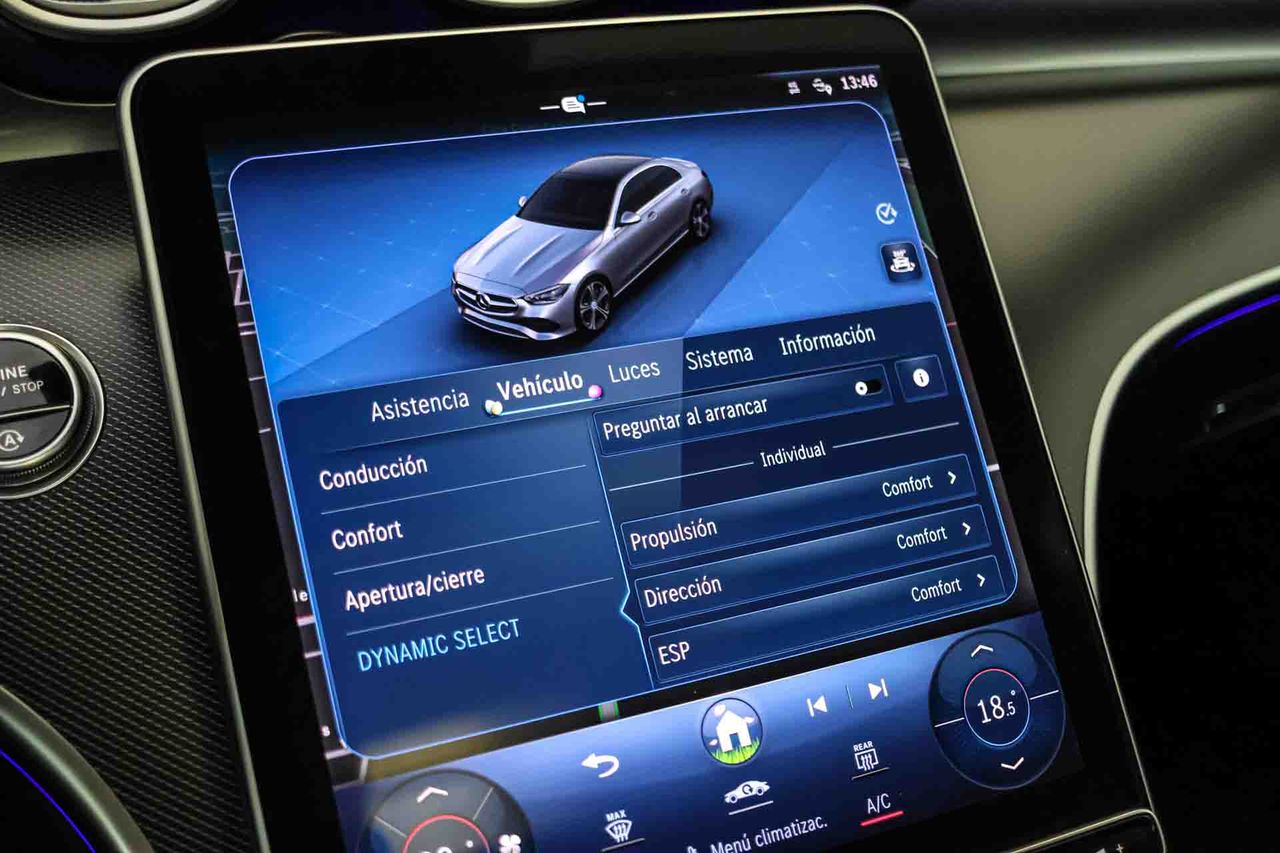 Mercedes Clase C C 220d AMG Line **Techo solar** - Foto 64