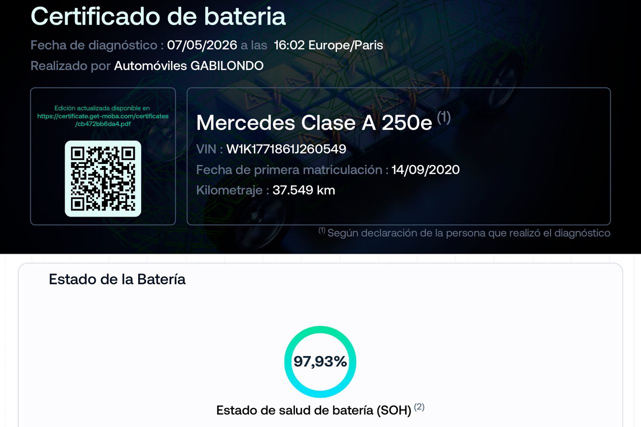 Mercedes Clase A Sedán A 250 e **Techo panorámico** - Foto 9