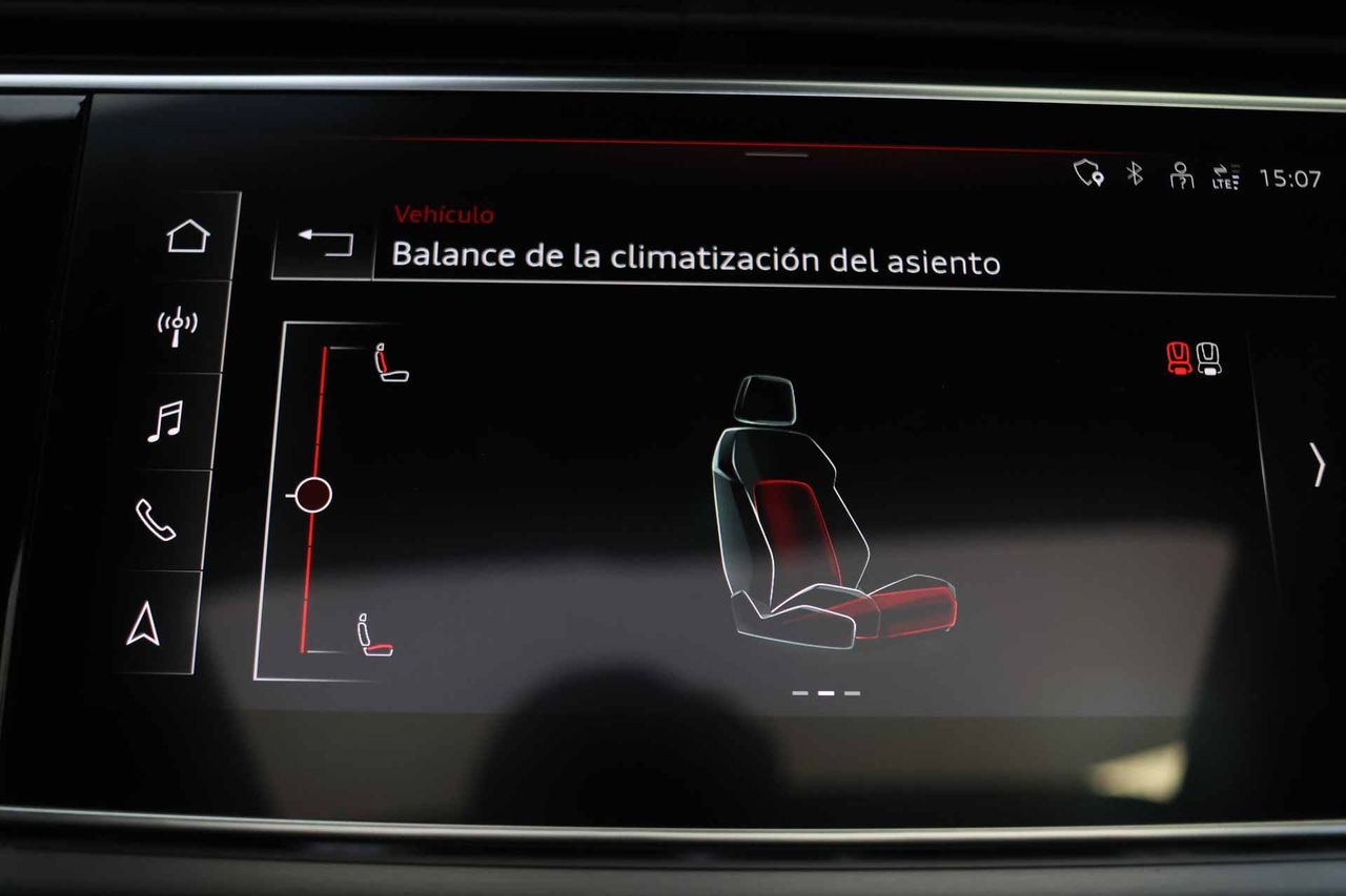 Audi Q8 55 TFSIe 280kW Black Line Pl quattro tip SLine **Techo panorámico** - Foto 77