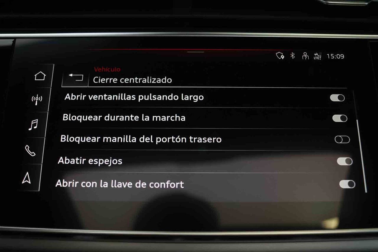 Audi Q8 55 TFSIe 280kW Black Line Pl quattro tip SLine **Techo panorámico** - Foto 85