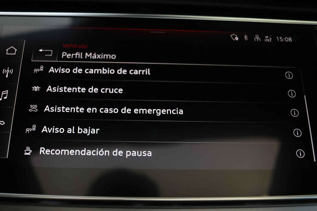 Audi Q8 55 TFSIe 280kW Black Line Pl quattro tip SLine **Techo panorámico** - Foto 84
