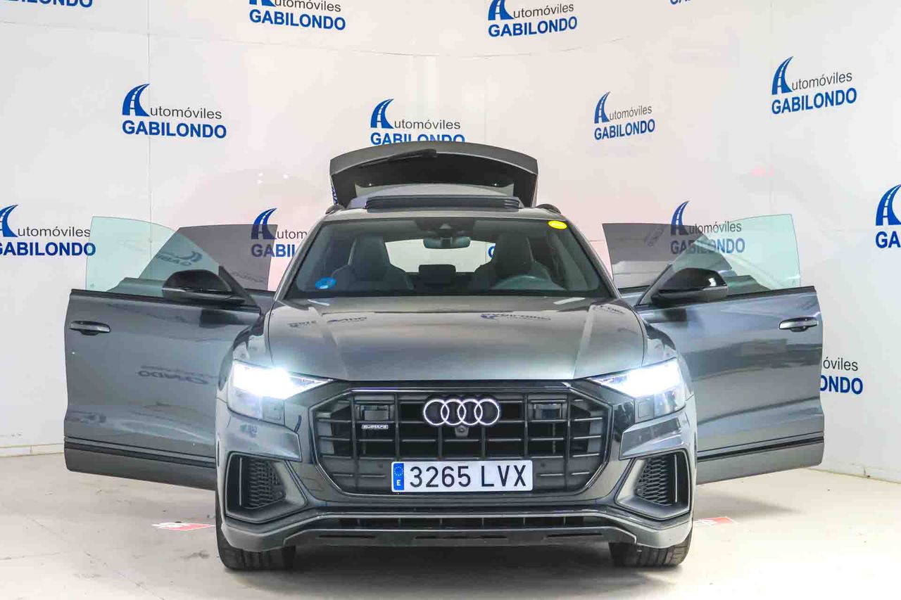 Audi Q8 55 TFSIe 280kW Black Line Pl quattro tip SLine **Techo panorámico** - Foto 29
